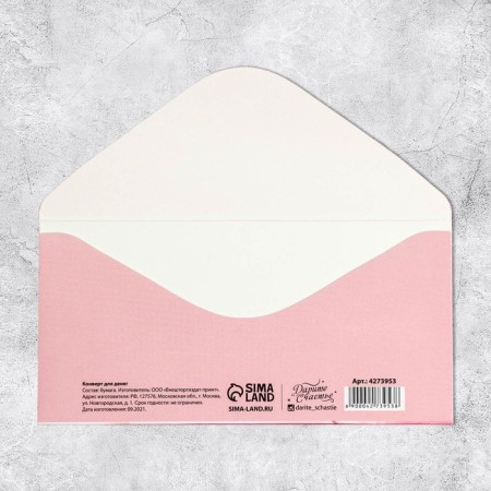 Money envelope "Happy Birthday!" Spirits, 16.5 × 8 cm-2