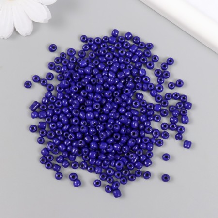 Glass beads 6/0 "ultramarin" bright 450 gr-1