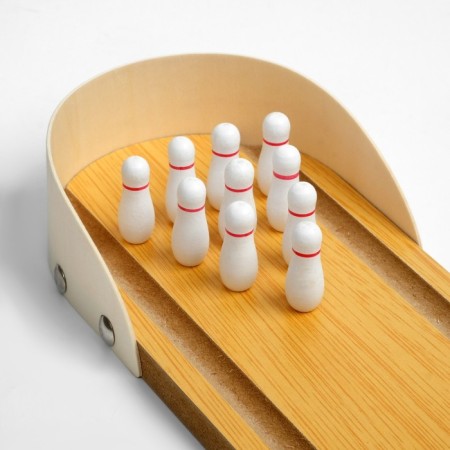 Table mini-bowling, 29.5 x 10 cm, cables 3 x 1 cm-2