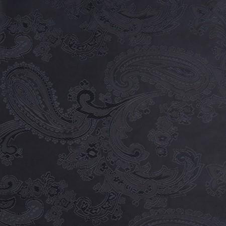 Lining fabric "cucumbers", 100 % polyester, 1 × 1.4 m, dark blue color-3