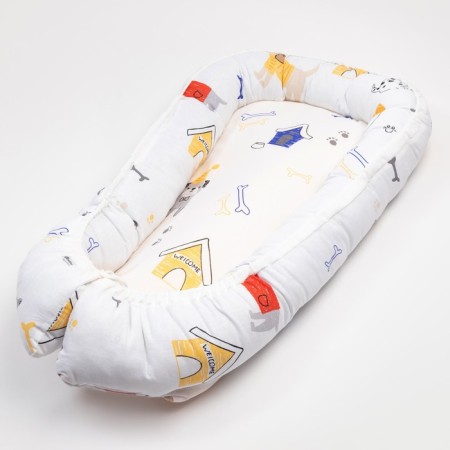 Mattress-topper crumb I "My Doggy", 60x90 cm, 100% cotton-1