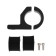 Bracket for fastening headlights for motorcycle equipment