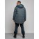 Winter male park, size 56, dark gray color