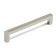 Square Cappio RSC008 Square handle, stainless steel, m/o 128 mm, silver color