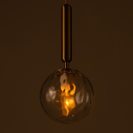 Bayerlux lamp "Javier" E14 40W gold-pro-transparent 15x15x35-185 cm-3