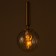 Bayerlux lamp "Javier" E14 40W gold-pro-transparent 15x15x35-185 cm