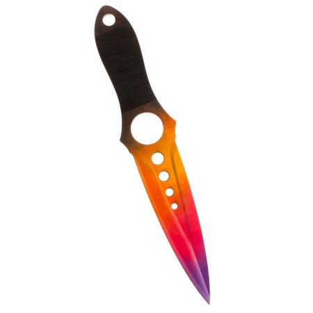Souvenir weapon knife skeletal "gradient", length 21 cm-3
