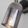 Lamp Mars, 1x40W E27, black color, gray