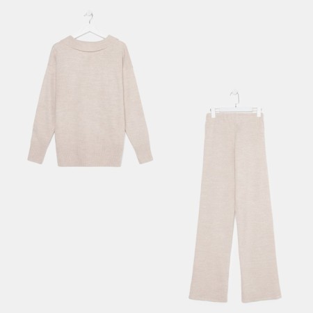 Women's costume (jumper and trousers) Mist p. 44-46, beige-9