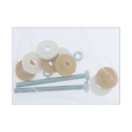 Reinforcement for flush tanks "RBM" AS-11.1, with a lateral flat bottom valve, Belaya button-3