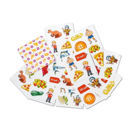 Set of cards "Logo-random. Sound Ts "-2