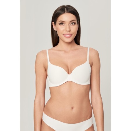 Women's bracket PEONY, size 80B, Milk color-1
