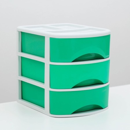 Mini-code 3-section "Minobox-3", color mix-9
