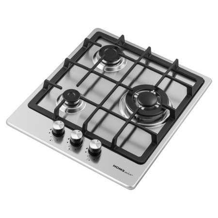 Honing surface Homsair HGS433TGCS, gas, 3 burners, silver-8
