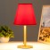 Desktop lamp Jack 1x15W E14 lemon/red 18x18x32cm Risalux