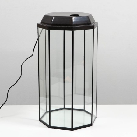 Aquarium "Binter" with a lid, 50 liters, 33 x 33 x 60/67 cm, wenge-2
