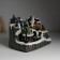 Souvenir plastic light "Christmas eve" is spinning 23x15x18 cm