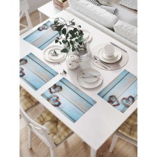 A set of napkins for setting the table 