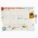 The schedule of the lessons "time to school" A3, reusable magnetic with marker