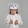 Carnival hat "Hare", cotton, velor, rn 52-57