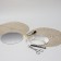 A set of interior mirrors for decoration, 5 pcs, D = 22 cm
