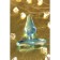 Anal plug, ABS plastic, Blue color, 6.5 cm, D = 2.5 cm