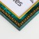 Photo frame plastic 15x21 cm malachite (985)