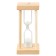 Sanding clock "Afrin", 1 minute, 8.5 x 4 cm, white sand