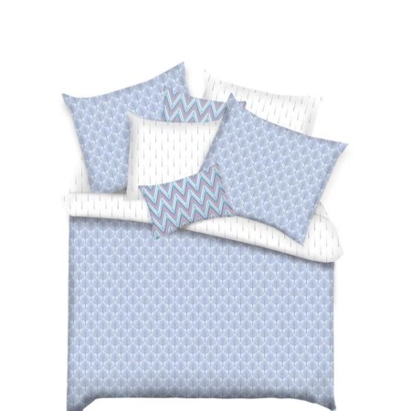 Bed linen Duet Lago, size 200x215 cm, 145x210 cm - 2 pcs, 70x70 cm - 2 pcs