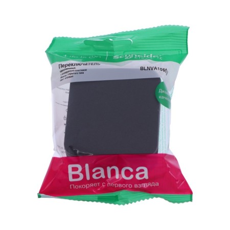 Passing SE BLANCA, 10 A, 1 key, IP20, invoice, color of the antr., Blnva106016-1