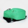 School backpack of textiles on a zipper, 3 pockets, Fulldorn, green color