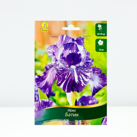 Sahenian Iris Coarded Batik, 1 pc, spring 2024