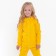 Costume (jumper, trousers), children, yellow color, height 134 cm