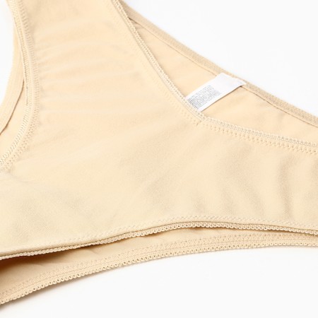 Set of female panties of Brazilian (3pcs), fried almonds, size 48 (l)-5