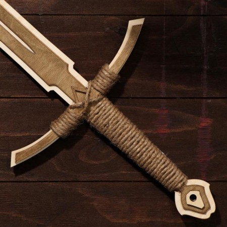 Wooden souvenir "Knight's sword"-1