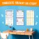 Set "Educational posters for elementary school", 3 pcs.