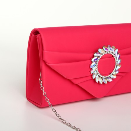 Female bag on magnet, color fuchsia-3