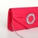 Female bag on magnet, color fuchsia