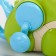 Bath toy "Crocodile", leerchka, sprayer
