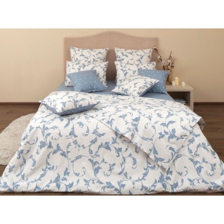 Bedding euro "Modena Denim", size 220x240 cm, 210x225 cm, 70x70 cm - 2 pcs, 50x70 cm - 2 pcs