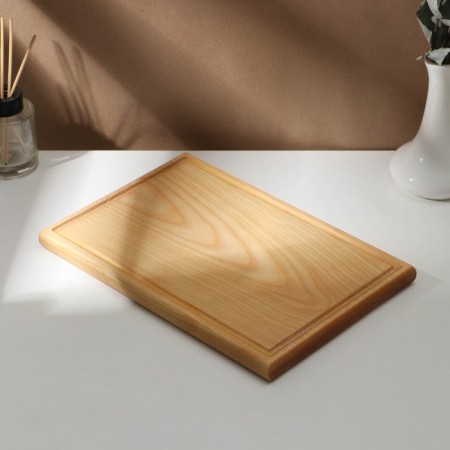Groot board with ADELICA bloodstream, 30 × 20 × 2 cm, covered with oil, whole birch-2