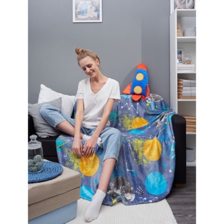 Cosmos plaid, size 150x200 cm-2