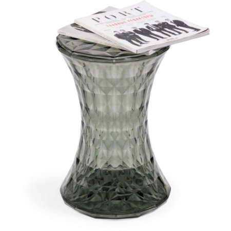 Coffee table Butto plastic, black 30x30x47 cm-9