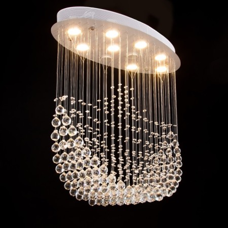 Cascade Jacqueline GU10 40W chrome 73x33x65 cm Bayerlux-7