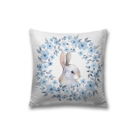 Pillowess decorative "Flower rabbit", on a zipper, size 45x45 cm