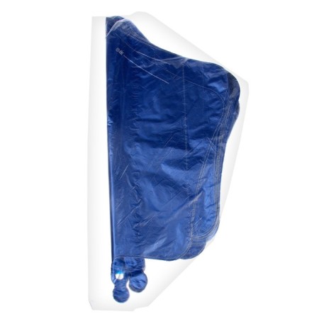 Set of foil balls 19 “Stars”, dark blue, 25 pcs.-1