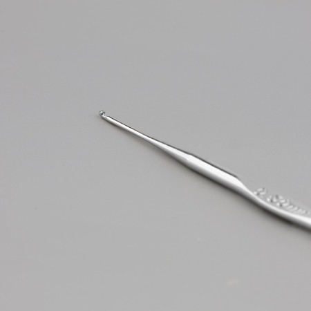 Knitting hook, iron, d = 0.5 mm, 12.5 cm-3