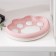 Soap dish "paw", plastic, 13.5 × 10 × 2.5 cm, color mix