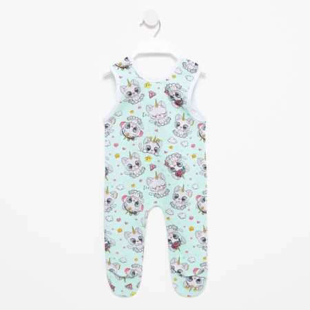 Long baby sliders, mint color, height 74 cm-2