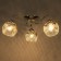 Laurah Laura 3x60W E27 Chrome 54x54x29 cm.